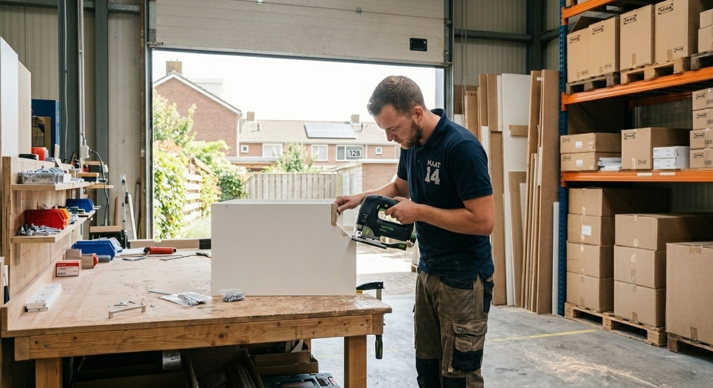 Een ikea keuken aanpassen naar jouw wensen en budget met Maat14