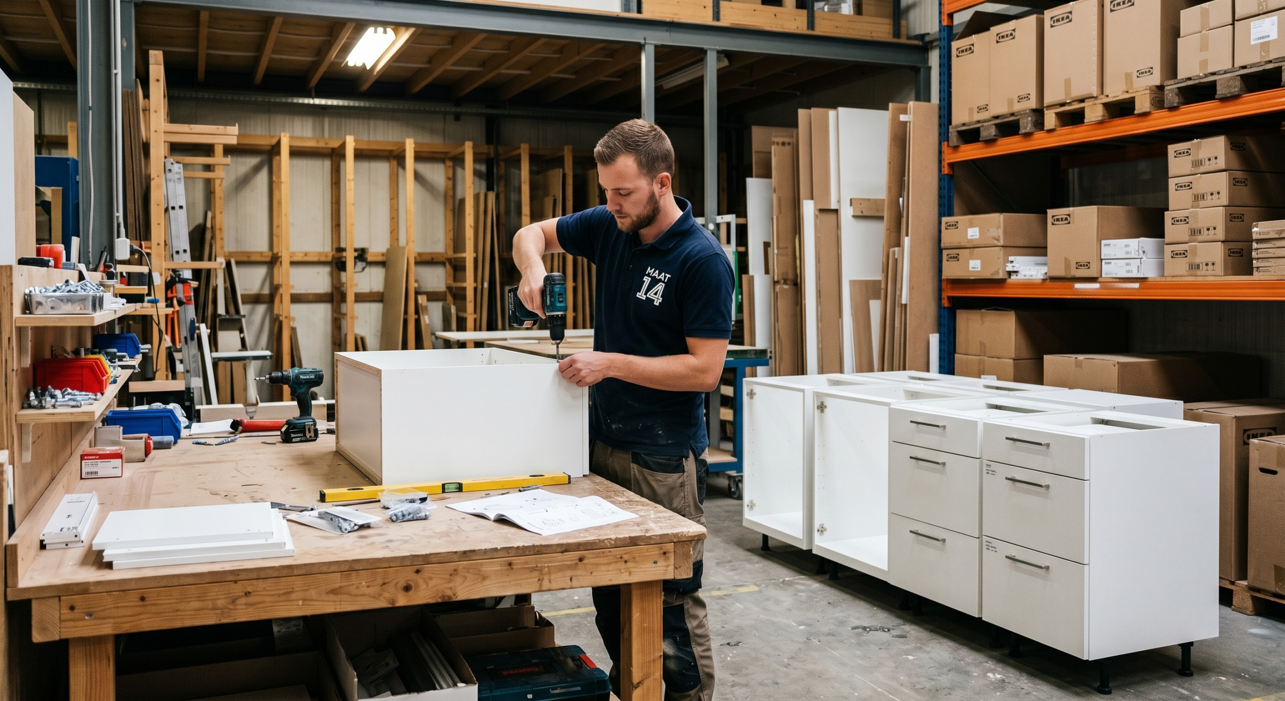 ikea keuken voormontage service van Maat14