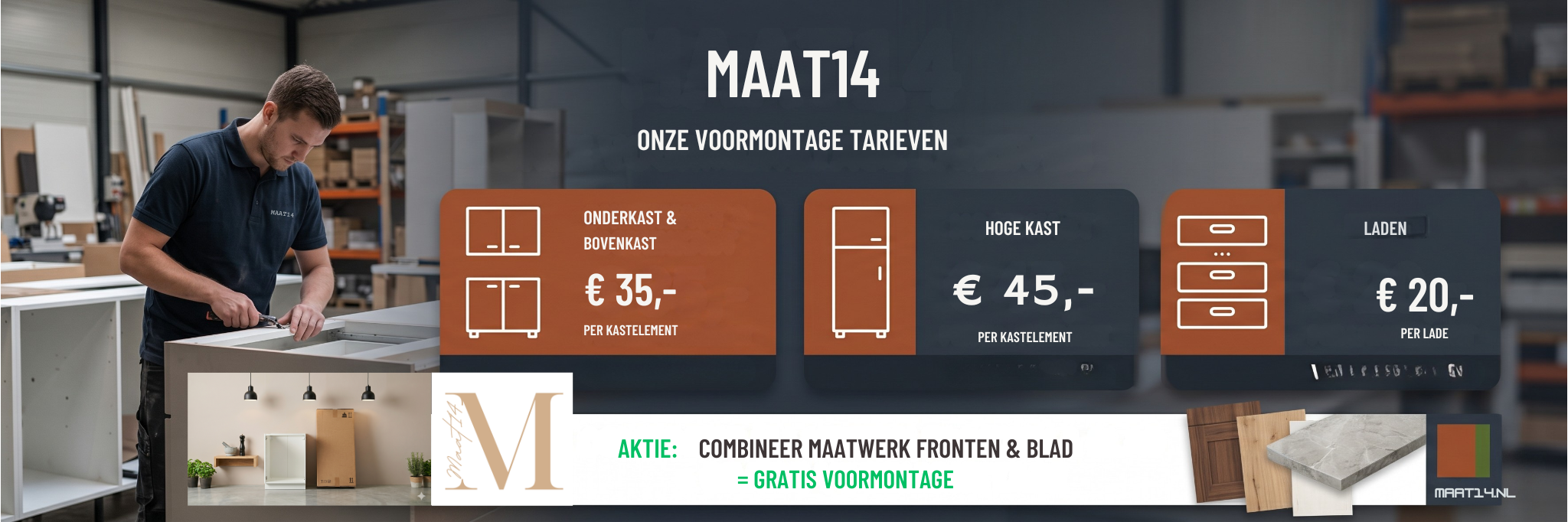 maat 14 ikea keuken voormontage tarieven
