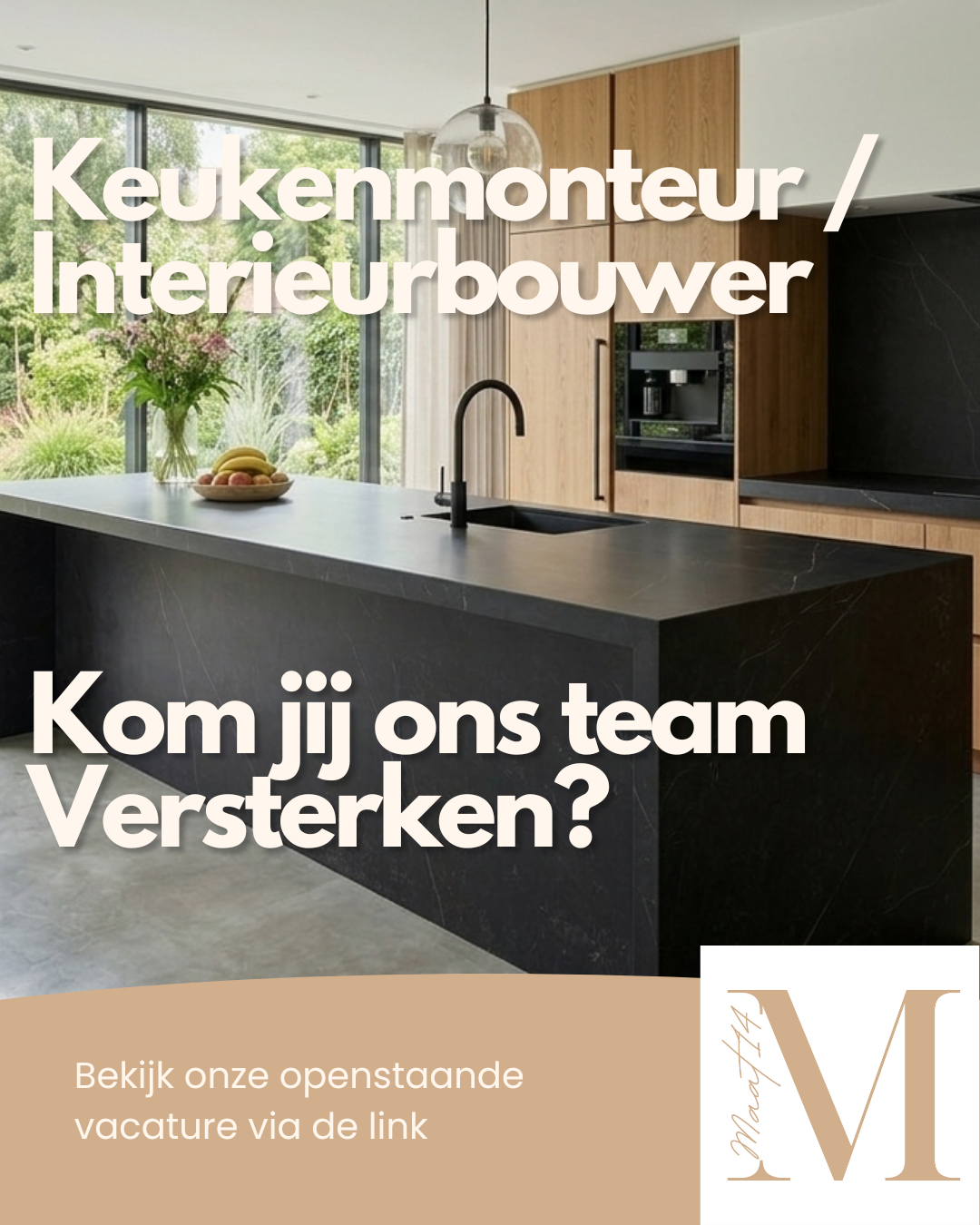 vacature keukenmonteur maatwerk keukens