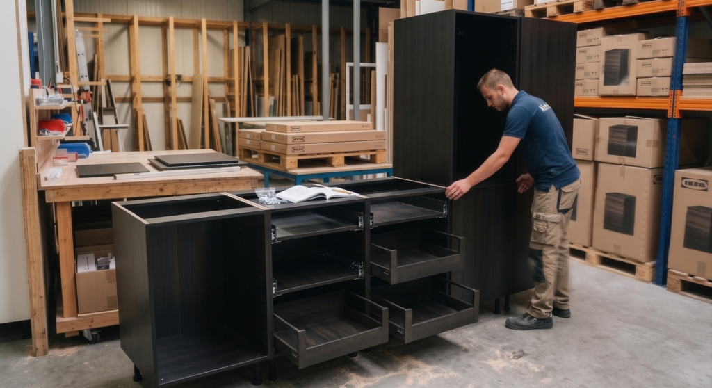 voorgemonteerde Ikea keukenkasten bestellen bij Maat14