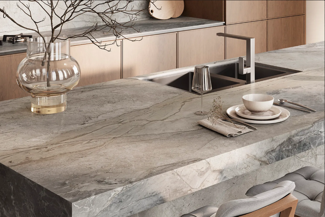 ascale mystic silver keramiek aanrechtblad op maat