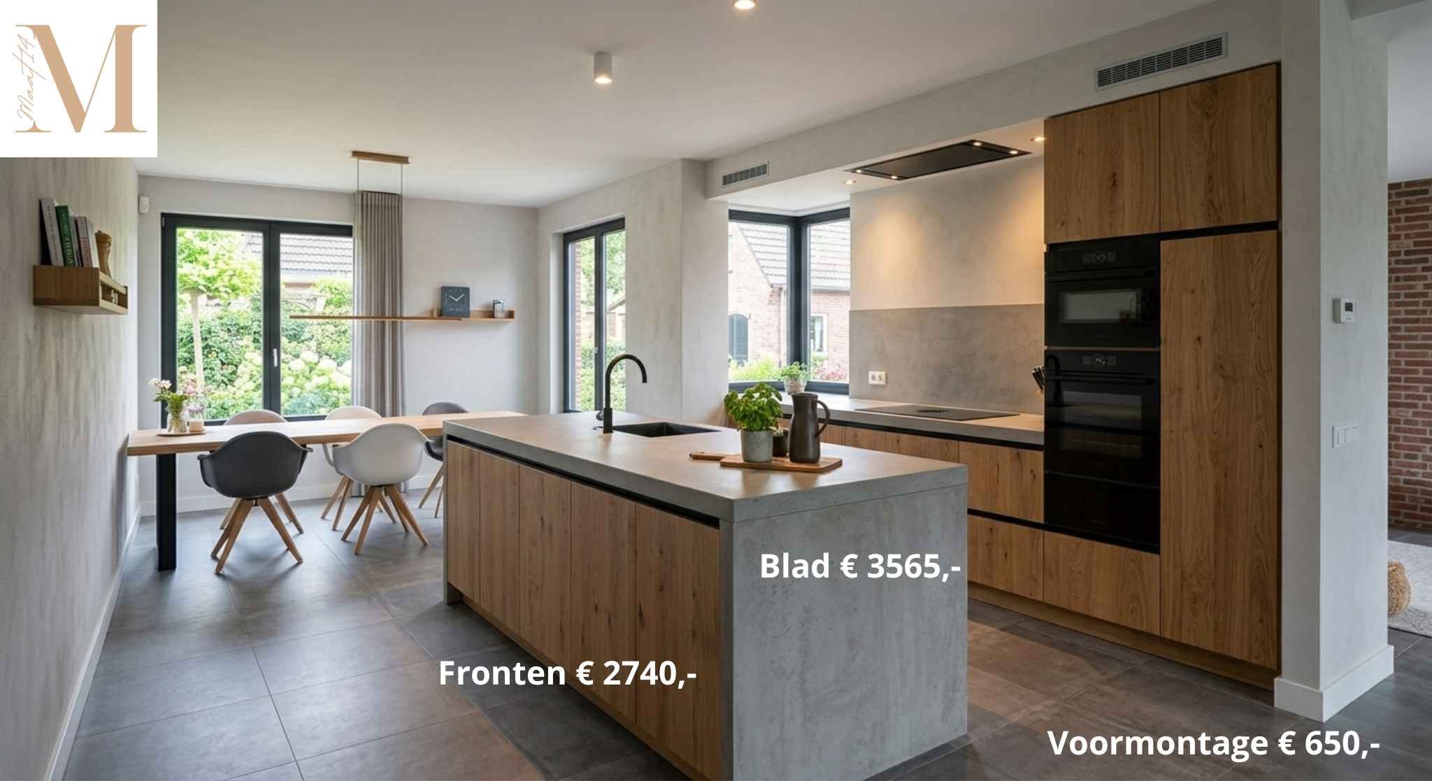 prijsvoorbeeld ikea maatwerk eilandkeuken