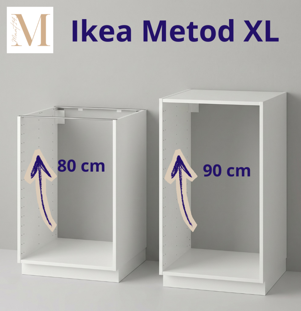 Ikea Metod XL keukenkasten op maat door Maat14